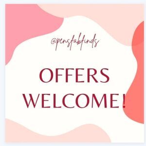 Like the item but not the price? Send me an offer!